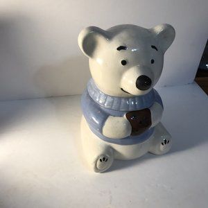 A. Teddy Bear Holding a Cookie